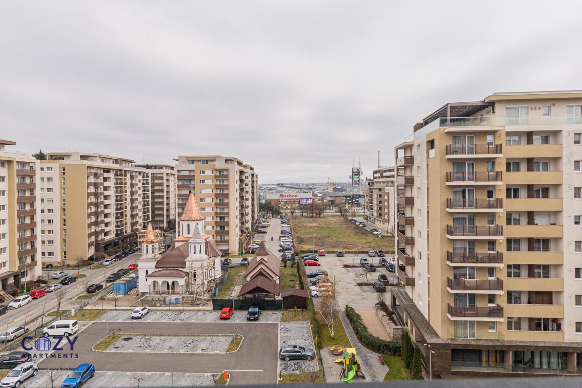 Cozy Collection Studios And Flats - Coresi Mall Braşov Eksteriør billede